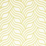 SANGOMAR APPLIQUÉ fabric CITRON color by Schumacher
