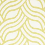 SANGOMAR APPLIQUÉ fabric CITRON color by Schumacher