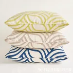 SANGOMAR APPLIQUÉ Fabric – NAVY | Schumacher | Wallpaper Twi SANGOMAR APPLIQUÉ fabric NAVY color by Schumacher