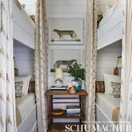 SANTA BARBARA IKAT Fabric – NEUTRAL | Schumacher | Wallpaper SANTA BARBARA IKAT fabric NEUTRAL color by Schumacher