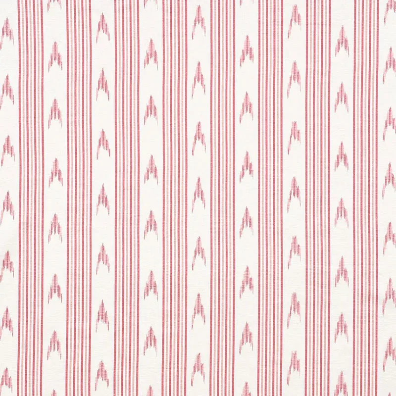 SANTA BARBARA IKAT fabric PINK color by Schumacher