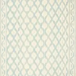 SANTA MONICA IKAT fabric CHINA BLUE color by Schumacher