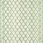 SANTA MONICA IKAT Fabric – LEAF GREEN | Schumacher | Wallpap SANTA MONICA IKAT fabric LEAF GREEN color by Schumacher