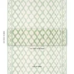 SANTA MONICA IKAT Fabric – LEAF GREEN | Schumacher | Wallpap SANTA MONICA IKAT fabric LEAF GREEN color by Schumacher