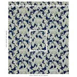 SANTAREM Fabric – NAVY | Schumacher | Wallpaper Twins SANTAREM fabric NAVY color by Schumacher