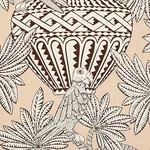 SANTAREM Fabric – NEUTRAL | Schumacher | Wallpaper Twins SANTAREM fabric NEUTRAL color by Schumacher