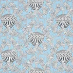 SANTAREM Fabric – SKY | Schumacher | Wallpaper Twins SANTAREM fabric SKY color by Schumacher