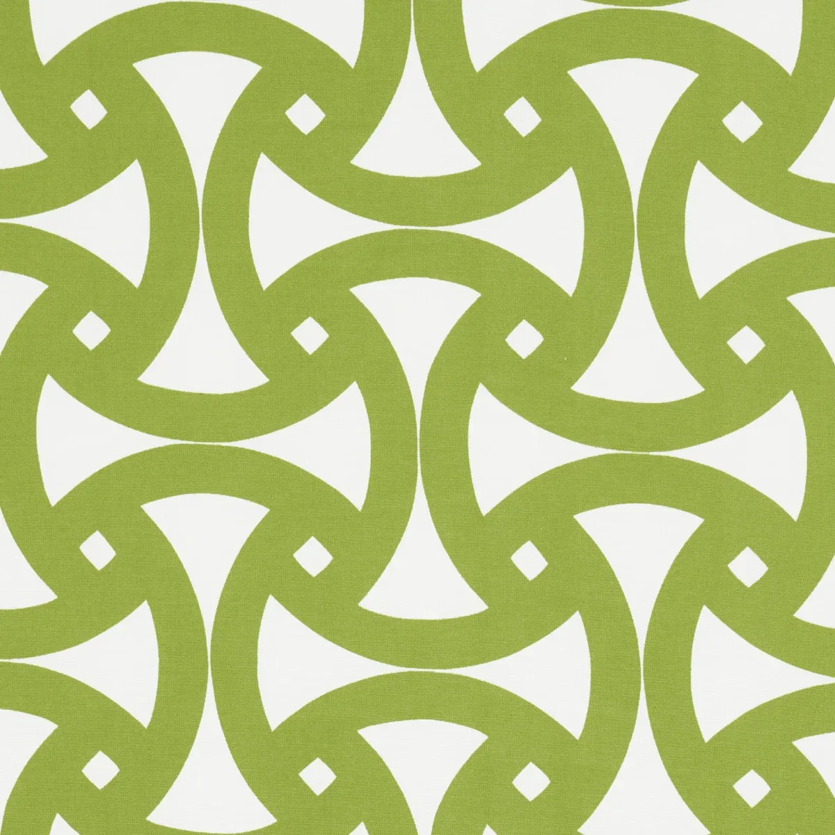 SANTORINI PRINT INDOOR/OUTDOOR fabric FERN color by Schumacher