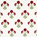 Saranda Flower Embroidery Fabric – CARDINAL | Schumacher | W Saranda Flower Embroidery fabric CARDINAL color by Schumacher