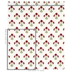 Saranda Flower Embroidery Fabric – CARDINAL | Schumacher | W Saranda Flower Embroidery fabric CARDINAL color by Schumacher