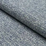 SARONG WEAVE INDOOR/OUTDOOR Fabric – INDIGO | Schumacher | W SARONG WEAVE INDOOR/OUTDOOR fabric INDIGO color by Schumacher