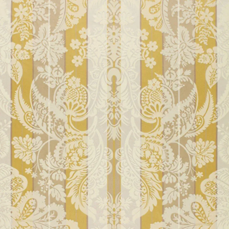 SAVANNAH IMBERLINE DAMASK fabric CHARDONNAY color by Schumacher