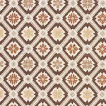 SAVONNERIE TAPESTRY fabric BROWN color by Schumacher