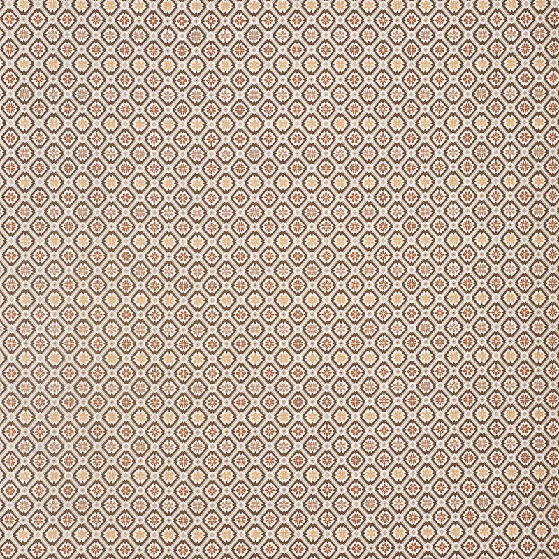 SAVONNERIE TAPESTRY fabric BROWN color by Schumacher