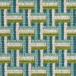 SAXON ÉPINGLÉ Fabric – PEACOCK | Schumacher | Wallpaper Twin SAXON ÉPINGLÉ fabric PEACOCK color by Schumacher