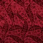 SAZ PAISLEY SILK VELVET Fabric – BURGUNDY | Schumacher | Wal SAZ PAISLEY SILK VELVET fabric BURGUNDY color by Schumacher