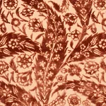 SAZ PAISLEY SILK VELVET Fabric – TERRACOTTA | Schumacher | W SAZ PAISLEY SILK VELVET fabric TERRACOTTA color by Schumacher