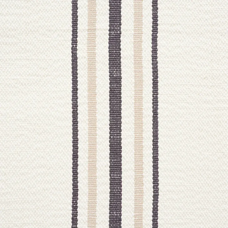 SCARSET STRIPE Fabric – NEUTRAL | Schumacher | Wallpaper Twi SCARSET STRIPE fabric NEUTRAL color by Schumacher