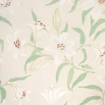 SCATTERED LILIES Fabric – CREAM | Schumacher | Wallpaper Twi SCATTERED LILIES fabric CREAM color by Schumacher