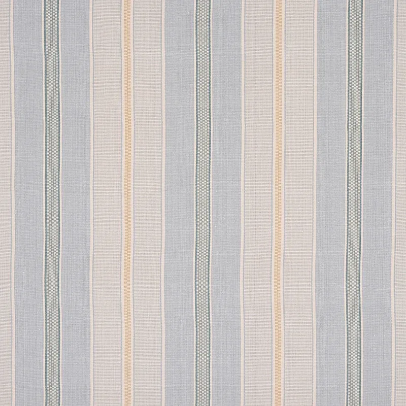 SCOOP HAND WOVEN STRIPE fabric BREEZE color by Schumacher