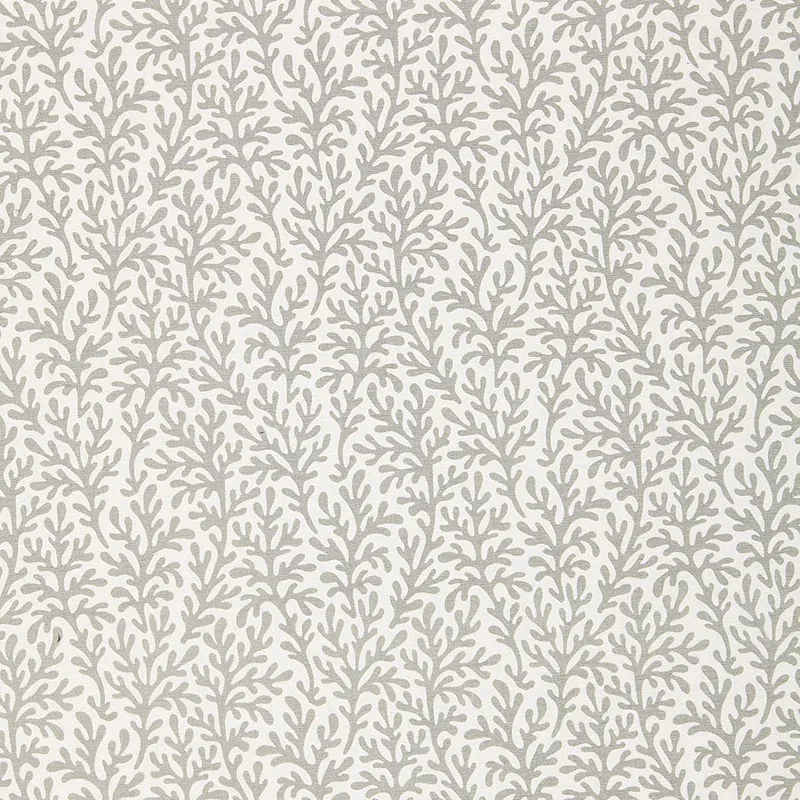 SEA CORAL fabric SMOKE color by Schumacher