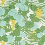 SEA GRAPES fabric PALM color by Schumacher
