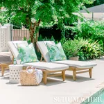 SEA GRAPES fabric PALM color by Schumacher