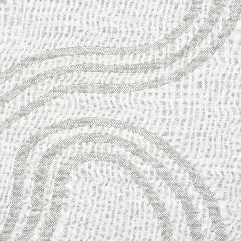 SEABURY CASEMENT Fabric – GREY | Schumacher | Wallpaper Twin SEABURY CASEMENT fabric GREY color by Schumacher