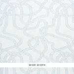 SEABURY CASEMENT Fabric – LIGHT BLUE | Schumacher | Wallpape SEABURY CASEMENT fabric LIGHT BLUE color by Schumacher