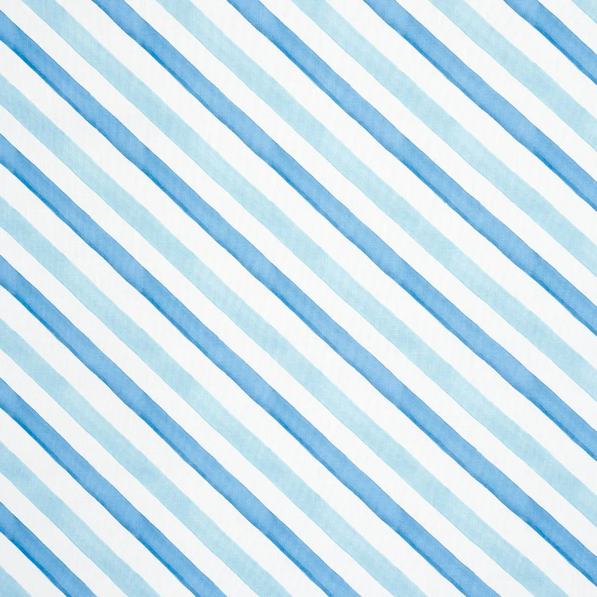 SEASIDE STRIPE INDOOR/OUTDOOR fabric OCEAN color by Schumacher