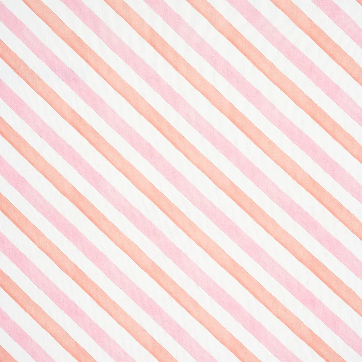 SEASIDE STRIPE INDOOR/OUTDOOR fabric SORBET color by Schumacher
