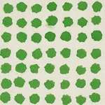 Seed Hand Block Print fabric GRASS color by Schumacher