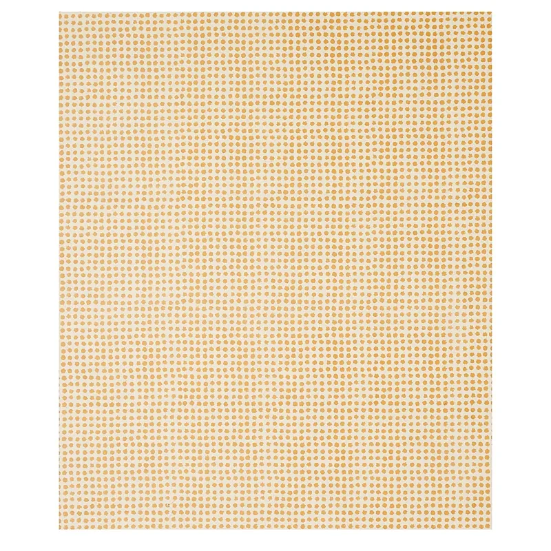 Seed Hand Block Print Fabric – MUSTARD | Schumacher | Wallpa Seed Hand Block Print fabric MUSTARD color by Schumacher