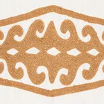 SEEMA EMBROIDERY Fabric – GOLD | Schumacher | Wallpaper Twin SEEMA EMBROIDERY fabric GOLD color by Schumacher