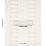 SEEMA EMBROIDERY Fabric – IVORY ON NATURAL | Schumacher | Wa SEEMA EMBROIDERY fabric IVORY ON NATURAL color by Schumacher