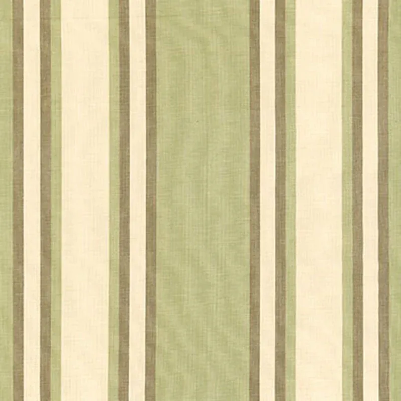62983 | SENECA COTTON STRIPE – GREEN TEA/MOCHA