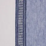 SENITA STRIPE SHEER Fabric – BLUE | Schumacher | Wallpaper T SENITA STRIPE SHEER fabric BLUE color by Schumacher