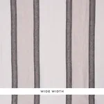 SENITA STRIPE SHEER Fabric – NEUTRAL | Schumacher | Wallpape SENITA STRIPE SHEER fabric NEUTRAL color by Schumacher