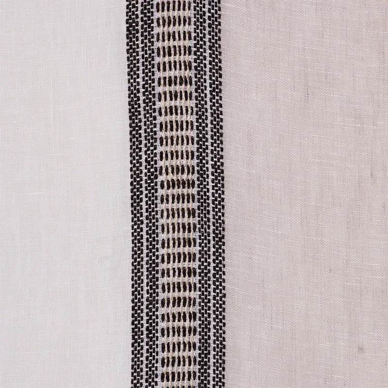 SENITA STRIPE SHEER Fabric – NEUTRAL | Schumacher | Wallpape SENITA STRIPE SHEER fabric NEUTRAL color by Schumacher