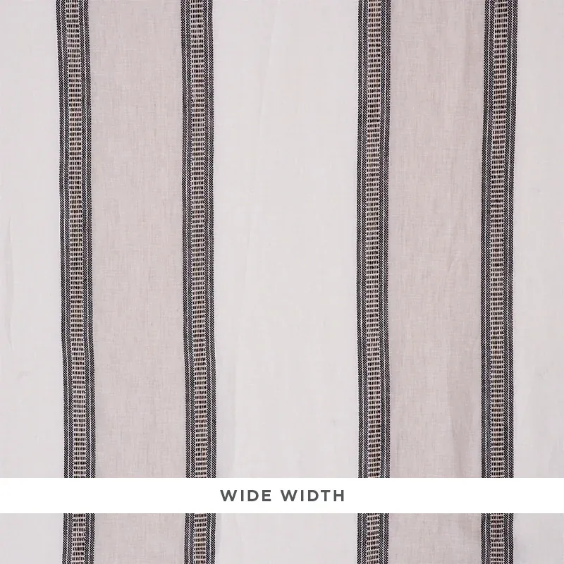 SENITA STRIPE SHEER fabric NEUTRAL color by Schumacher
