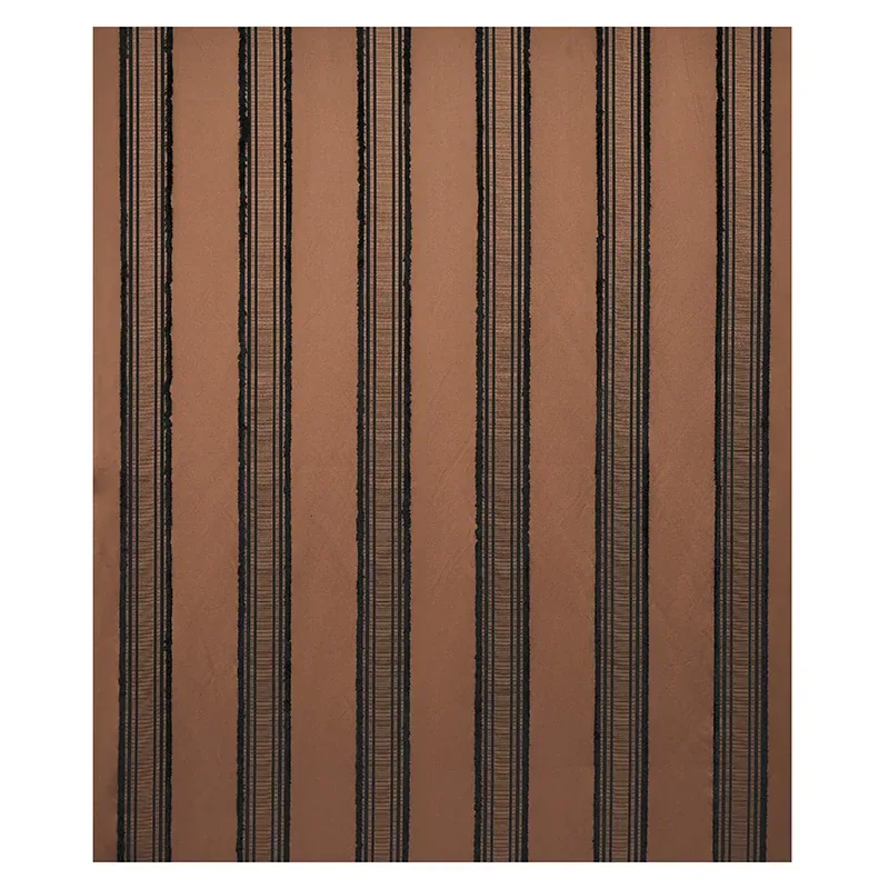 SENZA SATIN STRIPE Fabric – BROWN | Schumacher | Wallpaper T SENZA SATIN STRIPE fabric BROWN color by Schumacher
