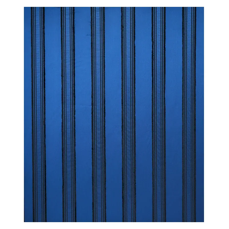 SENZA SATIN STRIPE Fabric – COBALT | Schumacher | Wallpaper SENZA SATIN STRIPE fabric COBALT color by Schumacher