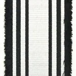 SENZA SATIN STRIPE fabric PEARL color by Schumacher