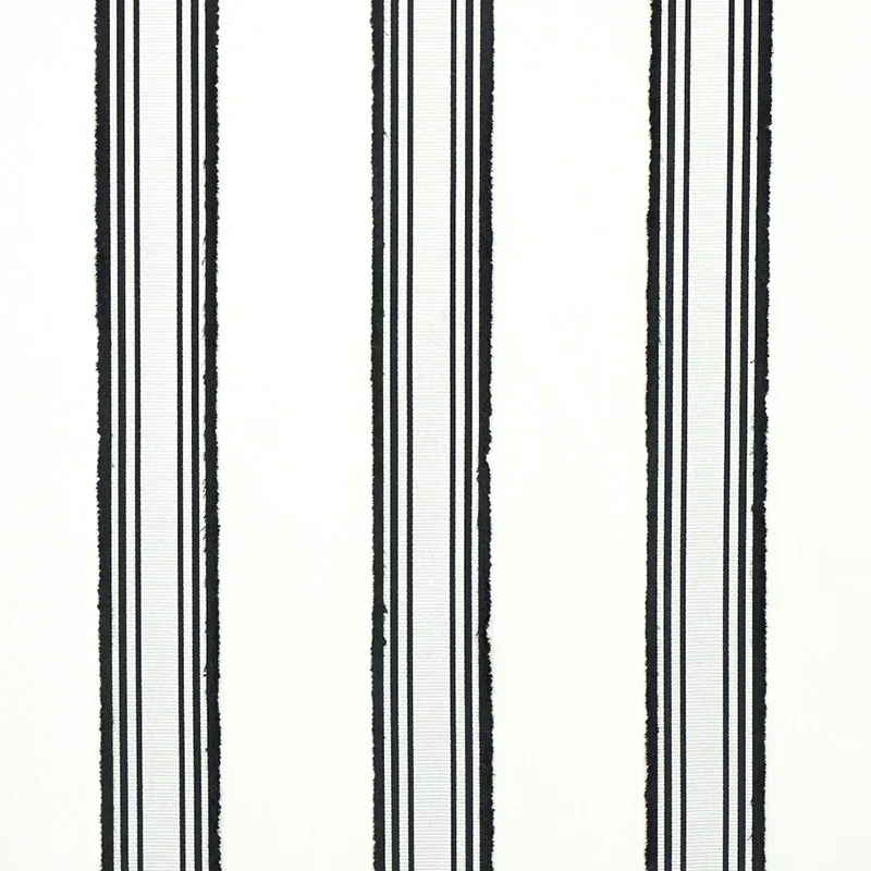 SENZA SATIN STRIPE fabric PEARL color by Schumacher