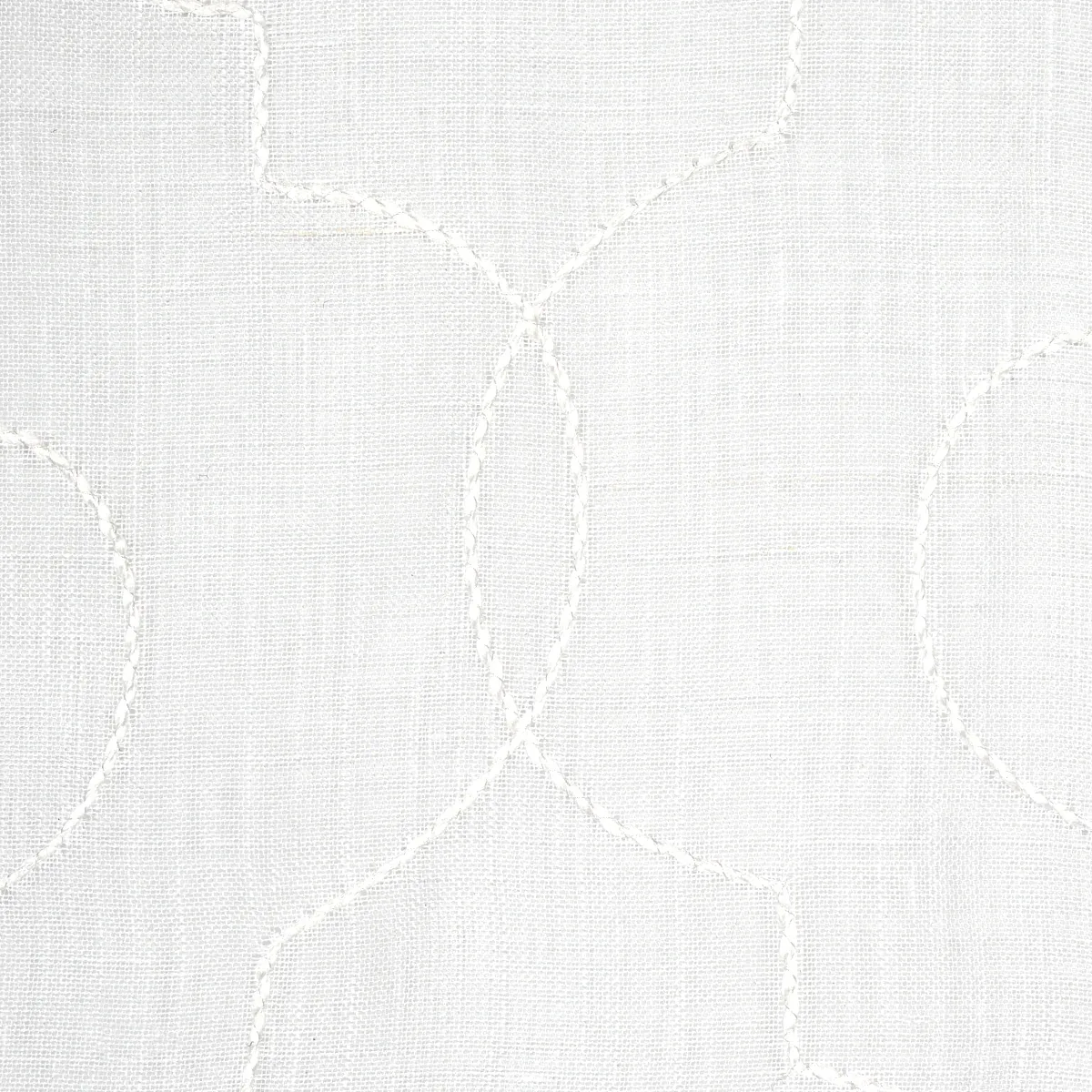 Serafina Sheer fabric IVORY color by Schumacher