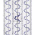 SERENA GARLAND Fabric – BLUE | Schumacher | Wallpaper Twins SERENA GARLAND fabric BLUE color by Schumacher