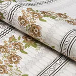 SERENA GARLAND Fabric – OCHRE | Schumacher | Wallpaper Twins SERENA GARLAND fabric OCHRE color by Schumacher