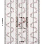 SERENA GARLAND Fabric – ROSE | Schumacher | Wallpaper Twins SERENA GARLAND fabric ROSE color by Schumacher
