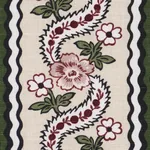 SERENA GARLAND Fabric – ROSE | Schumacher | Wallpaper Twins SERENA GARLAND fabric ROSE color by Schumacher