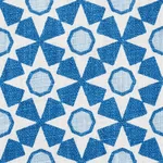 SERENDIPITY fabric BLUE color by Schumacher